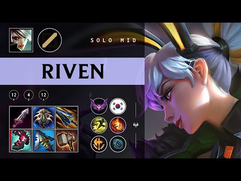 Riven Mid vs Yasuo - KR Master Patch 25.24