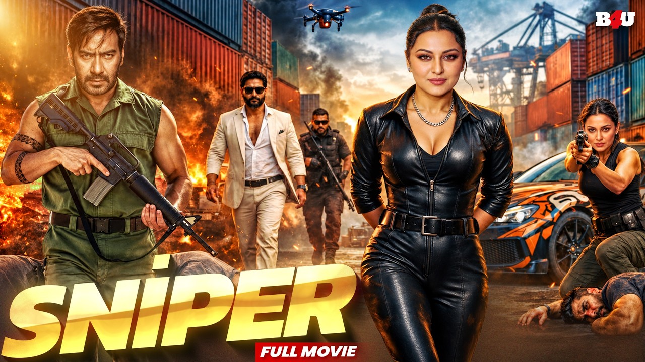 Sniper Superhit Hindi Action Thriller Movie - Ajay Devgn New Movie - Full HD - Raju Chacha