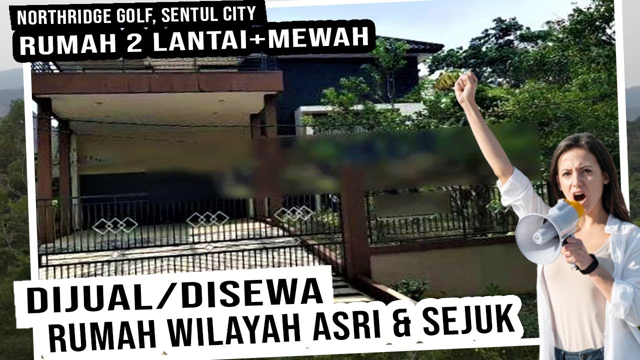 DIJUAL RUMAH PREMIUM VIEW TERBAIK MURAH NORTHRIDGE SENTUL CITY