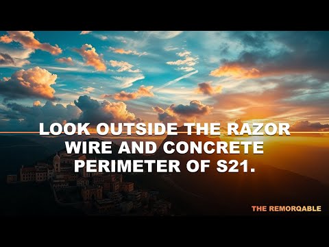 Phnom Penh: Look outside the razor wire and concrete perimeter of S21