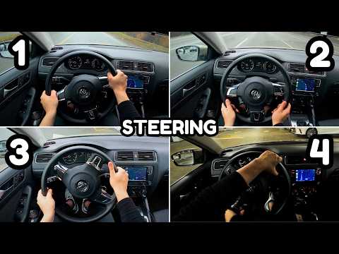 These Are the ONLY 4 Steering Techniques You Need to Learn (POV)