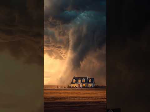 "Massive Tornado Destroys Everything… Except This Mansion! 🌪️😱 |Ultra-Realistic CGI" #cinematicshort
