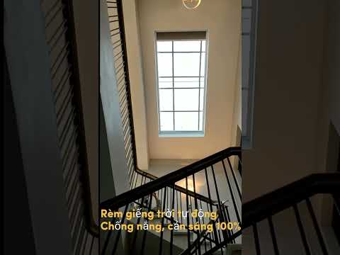 Rèm giếng trời tự động cản sáng 100% - rèm tổ ong tự động - 0339689603 - Đồng Nai