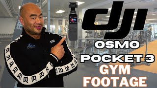 DJI OSMO POCKET 3 REVIEW | BETTER THAN MY SONY A7R? | GYM TRAINING FOOTAGE