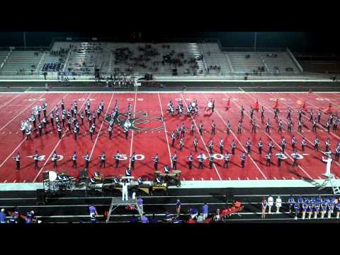 LBJ Jaguar Band 2012- "Streets of Argentina"  (LBJ at New Braunfels Canyon game 9/21/12)