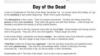 Effortless english DVD1 Lesson 1 Day of the dead
