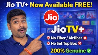 Download lagu JioTV Plus Now FREE 😲 | No Set-Top Box ❌ No Fiber ❌ No Google TV ❌ | Watch Jiotv  in 200% Genuine ! mp3