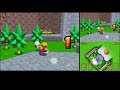 SM64DS Courtyard Boo Red Coins 24 60 Wario