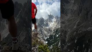 Deadly Viewpoint in The Dolomites 🇮🇹 (but so beautiful)