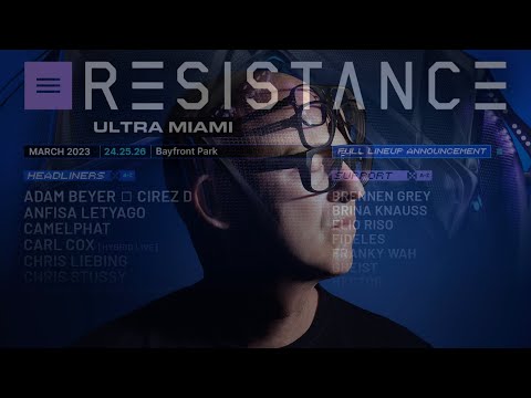 Stephan Bodzin Ultra Music Festival Resistance Live Miami Music Week Bayfront Park