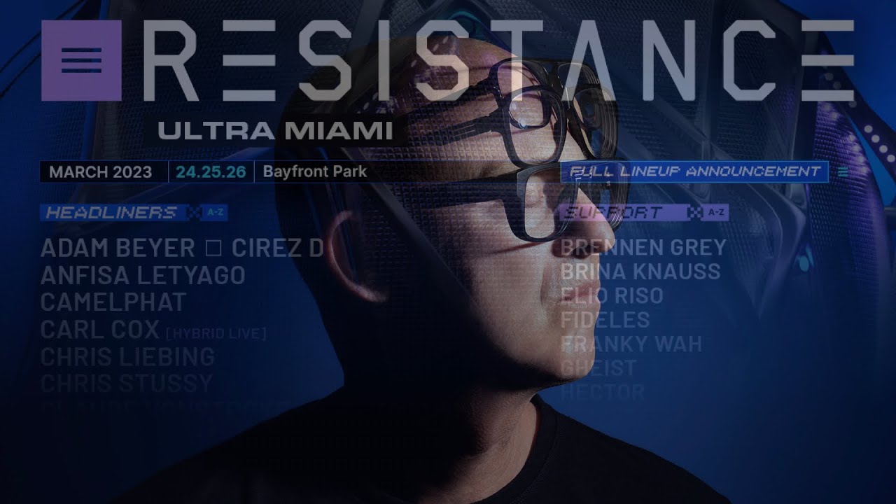 Stephan Bodzin - Live @ Ultra Music Festival 2023 Resistance Megastructure