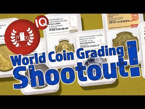 CoinWeek IQ: World Coin Grading Shootout! - 4K Video
