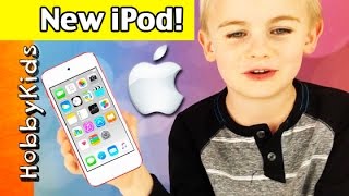 New iPod Touch! Apple Device Review with HobbyFrog + Batman Cover HobbyKidsTV