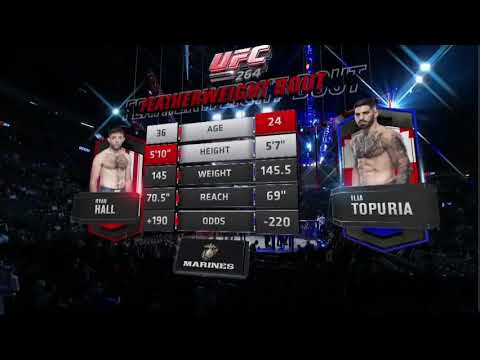 Раян Холл vs Илия Топурия