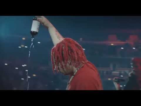 Trippie Redd pours out a pint of LEAN for Juice WRLD