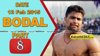 Bodal (hoshiarpur) Kabaddi Tournament 13 Feb 2015 Part 1 by Kabaddi365.com