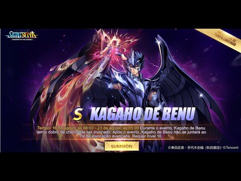 🔴 JOGANDO COM KAGAH0 NOS DUELOS GALACTICOS -  SAINT SEIYA AWAKENING
