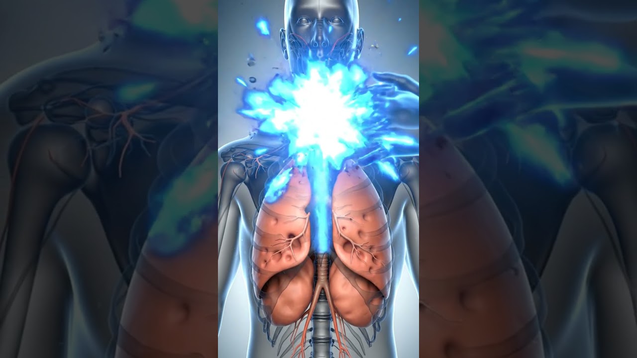 How the Heimlich Maneuver Actually Works! 💨 | 3D Animation #science #animation #humanbody #nature