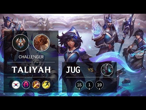 Taliyah Jungle vs Ekko - KR Challenger Patch 9.24