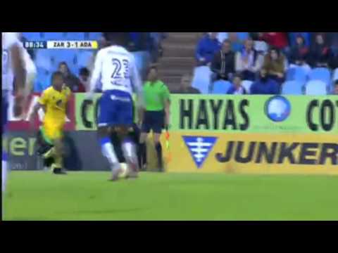 Jean Marie Dongou GOAL 3-1  Zaragoza  3-1 Alcorcon