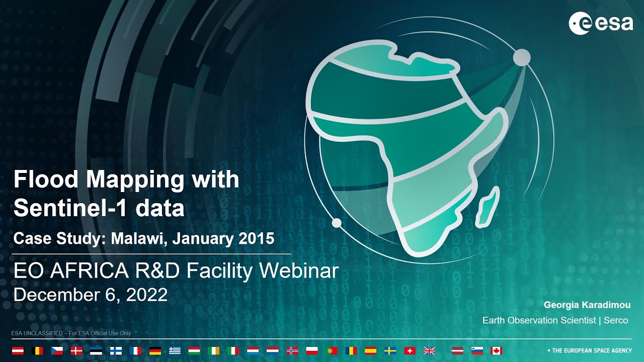 Webinar 7 - Flood Mapping with Sentinel 1 data