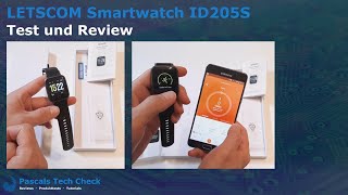 LETSCOM Smartwatch ID205S || Test und Review (gute und günstige Fitnessuhr im Praxistest)
