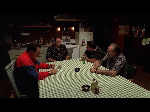 The Sopranos - Capos discuss Junior Soprano