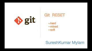 Git RESET explanation and implementation of hard, mixed &amp; soft reset options with examples