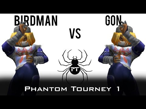 Gon (Sheik) Vs Birdman (Sheik) | Top 4 | Phantom Tourney 1 (SSBM)
