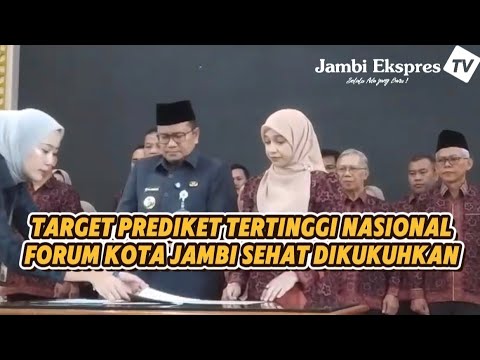PENGUKUHAN FORUM KOTA JAMBI SEHAT 