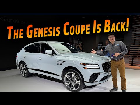The Genesis Coupe Is Back! (As an SUV this time) 2025 Genesis GV80 and GV80 Coupe First Look