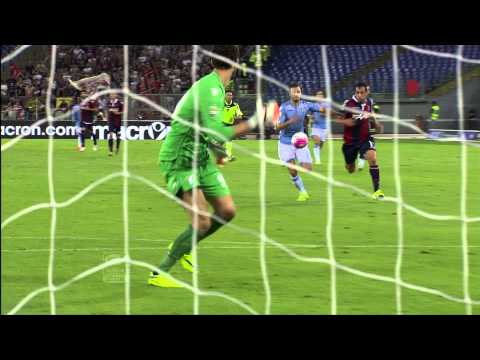 Il gol di Mancosu - Lazio 2-1 Bologna - Giornata 1 - Serie A TIM 2015/16