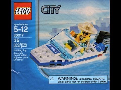 Lego City Police Boat 30017 Review