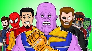 ♪ AVENGERS INFINITY WAR THE MUSICAL - Animated Parody Song