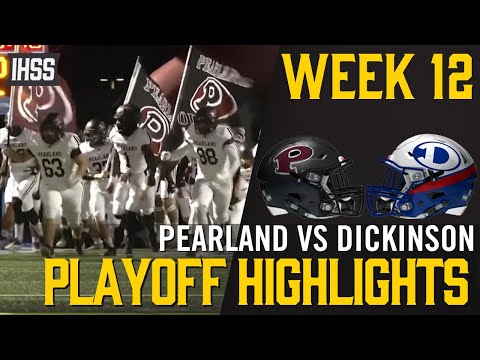 Pearland vs Dickinson - 2023 Week 12 Football Highlights