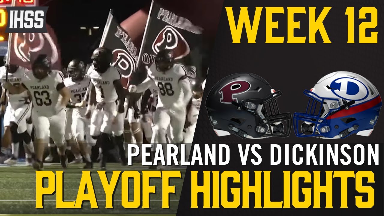 Pearland vs Dickinson - 2023 Week 12 Football Highlights