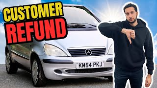 CUSTOMER DEMANDS REFUND & REJECTS CAR! *Used Car Dealer Problems*