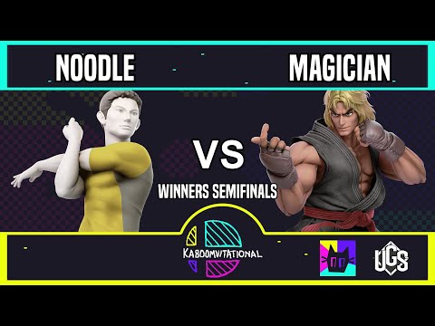 Kaboomvitational  -  Winners Semifinals  -  NOODLE(Wii Fit Trainer) Vs. Magician(Ken)
