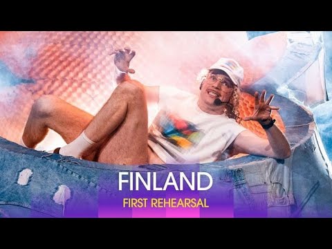 SNIPPET - NO RULES - FINLAND 🇫🇮 - FIRST REHEARSAL - ESC 2024