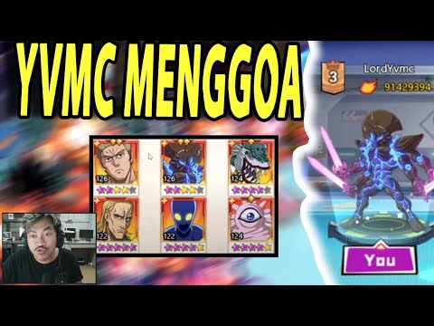 🔥🔥YVMC MENGGOA TANPA TTM SSR+ DI ARENA [RANK TERJUN BEBAS] - ONE PUNCH MAN The Strongest