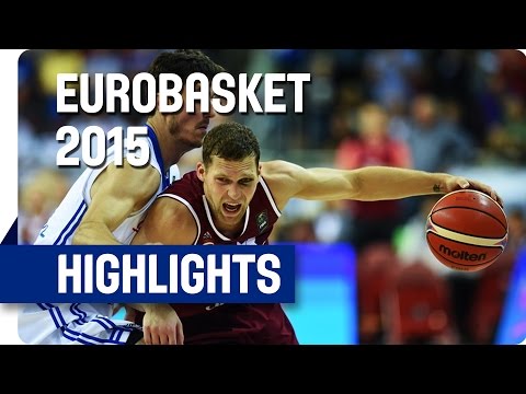 Czech Republic v Latvia - Group D - Game Highlights - EuroBasket 2015