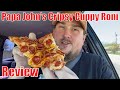 Papa Johns: New Crispy Cuppy Roni Pizza Review