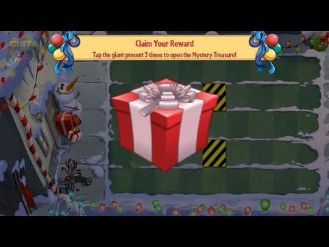 Plants vs Zombies 2 - Feastivus Event 12/15/2016 | Missile Toe in Last Stand Neon Mixtape Tour