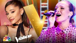 Katherine Ann Mohler Grooves on &quot;We Don&#39;t Have to Take Our Clothes Off&quot; | Voice Blind Auditions 2021