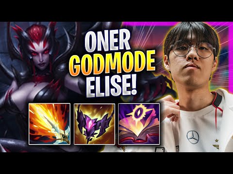 ONER LITERALLY GOD MODE WITH ELISE! - T1 Oner Plays Elise JUNGLE vs Jarvan! | Season 2024