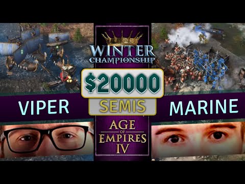 $20,000 AoE4 Semifinal - TheViper vs MarineLorD - Elite Gaming Channel's Winter Championship