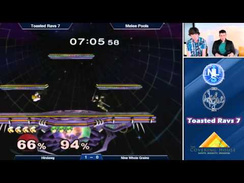 Toasted Ravs 7 Melee Singles Pools: Hindawg (Luigi) Vs. Nine Whole Grains (Marth)