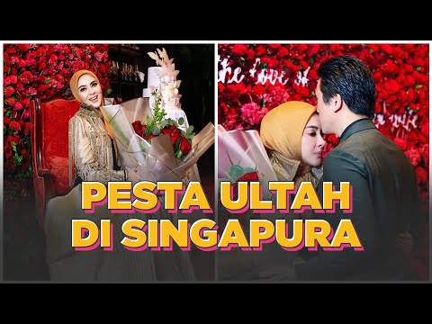 Syahrini Ulang Tahun, Reino Barack Gelar Pesta Romantis di Singapura