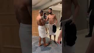 Download lagu Gilbert Burns and Khamzat Chimaev Cross Paths Ahead of UFC 273 mp3 Download lagu Gilbert Burns and Khamzat Chimaev Cross Paths Ahead of UFC 273 mp3