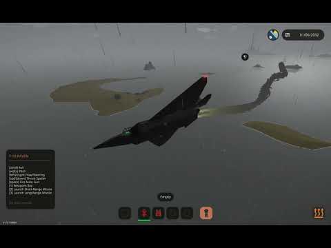 Lightning Strike Causes Plane Crash! (Stormworks Underwater Major Update)